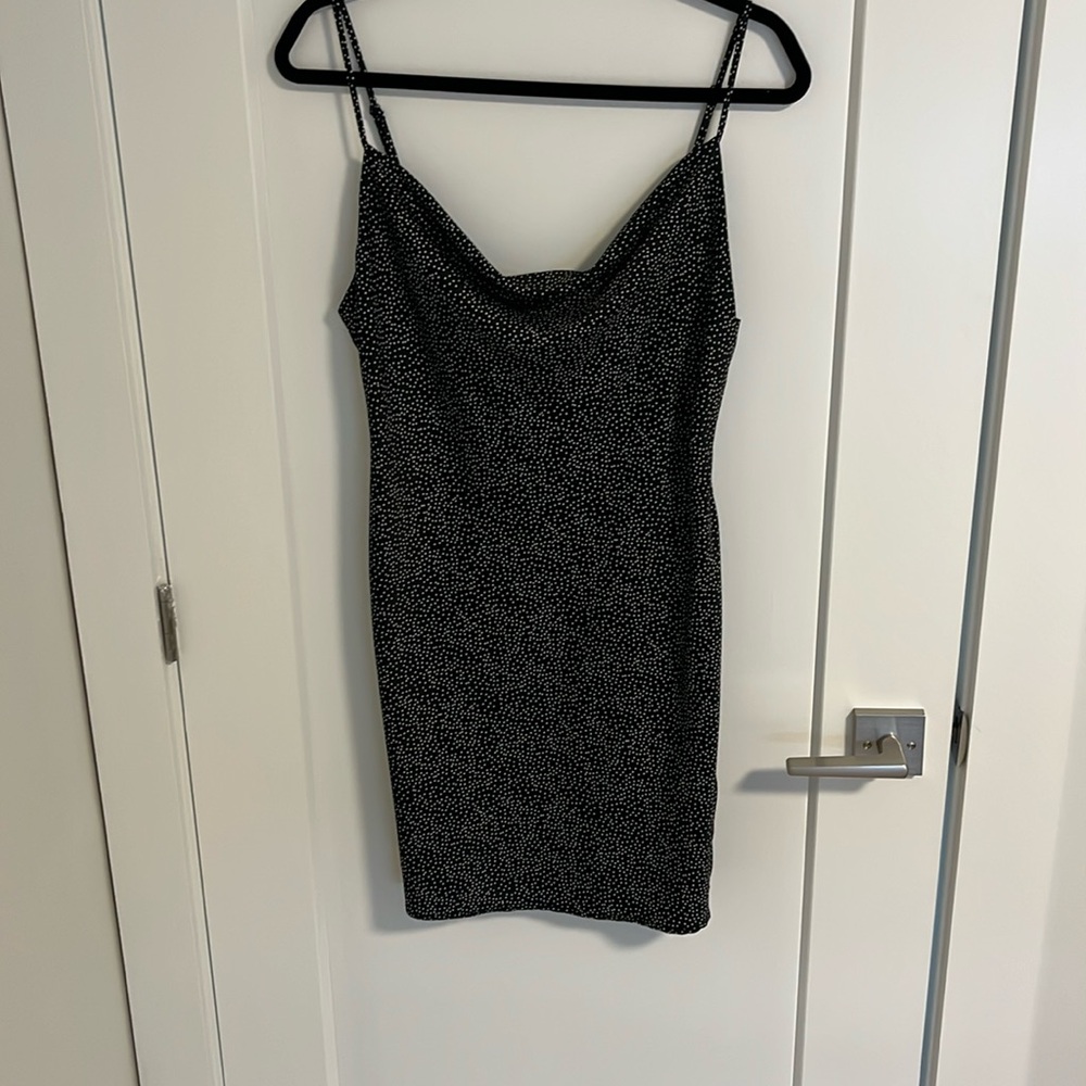 URBAN OUTFITTERS COWL NECK SLIP DRESS